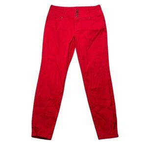 Silver Crush Vibrant Red Pants‎
